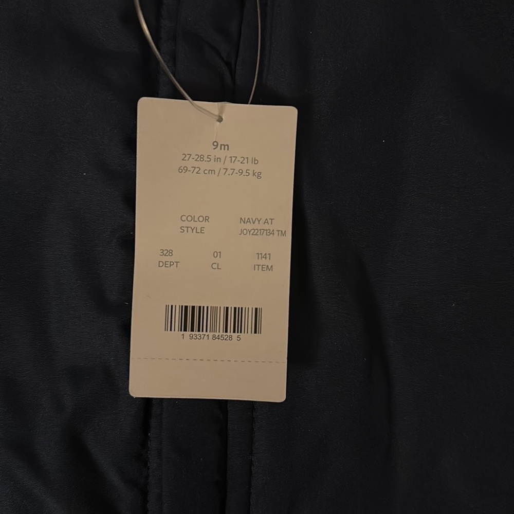 Carter's Baby Bear Hooded Snowsuit Size 9M - Picture 7 of 10